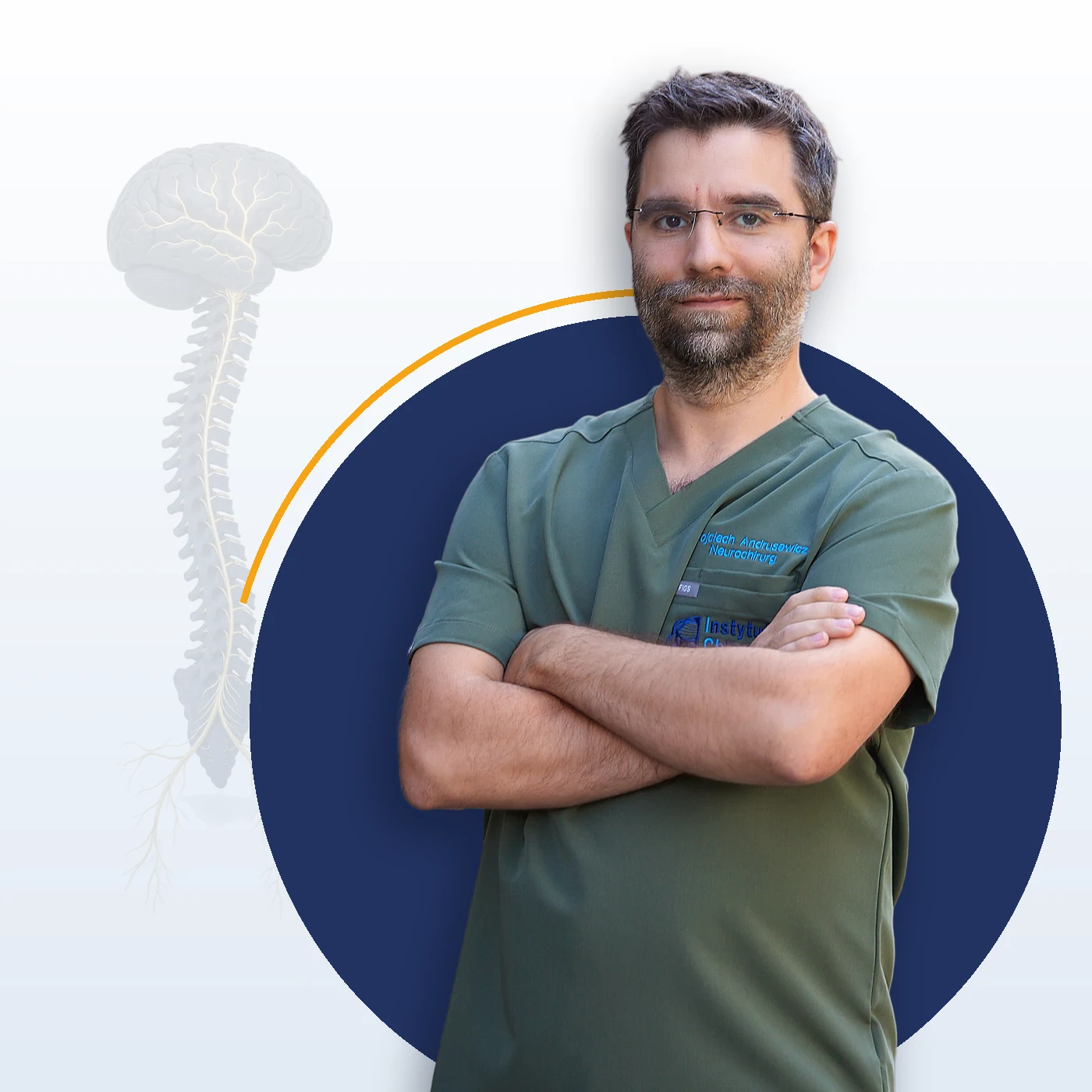 lek. Wojciech Andrusewicz, neurochirurg w Szczecinie, Instytut Chirurgii Barku