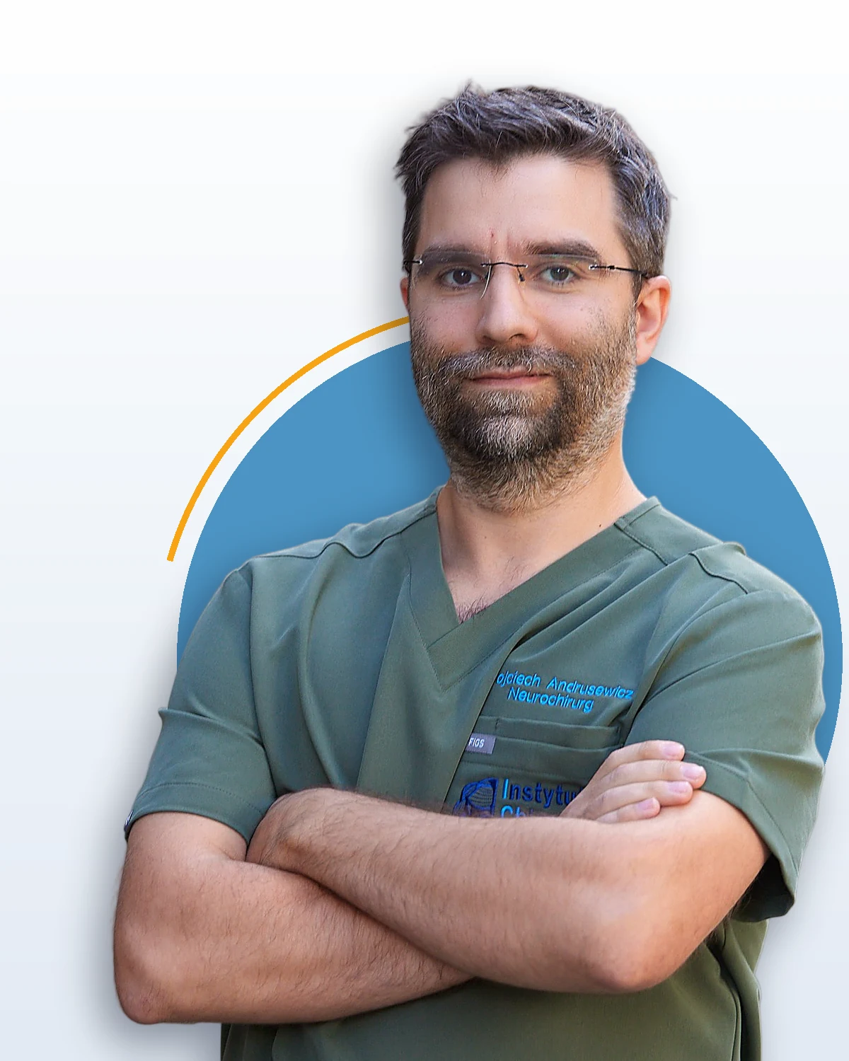 lek. Wojciech Andrusewicz, neurochirurg, Instytut Chirurgii Barku