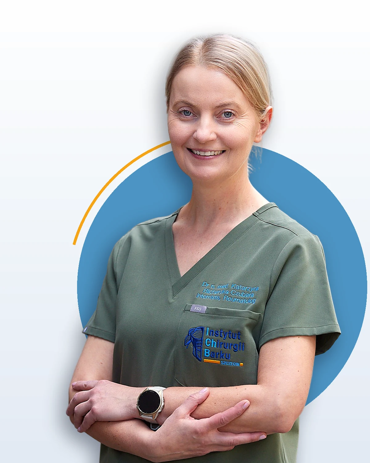 dr n. med. Katarzyna Blicharska-Czubara, reumatolog, Instytut Chirurgii Barku