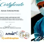 Certyfikaty i dyplomy dr Adam Sokołowski
