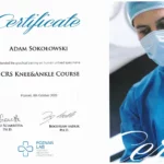 Certyfikaty i dyplomy dr Adam Sokołowski